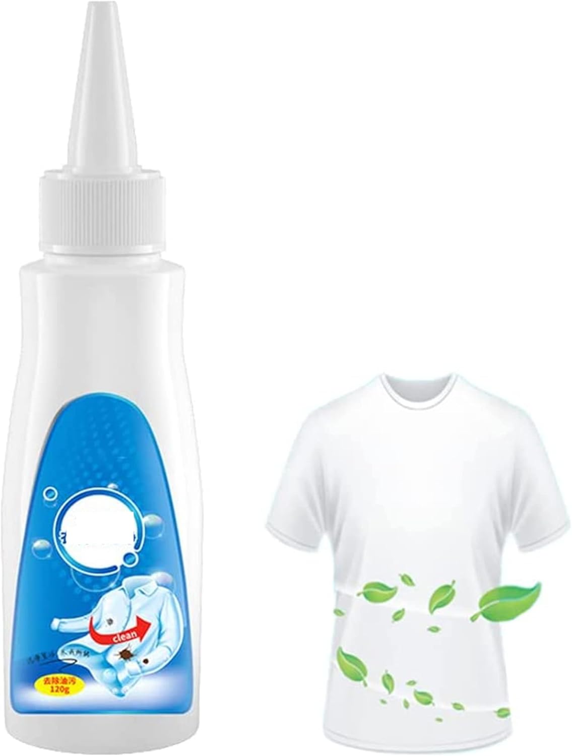 Clothes Stain Remover,Garment Stubborn Stain Cleaner,Clothes Oil Stain
