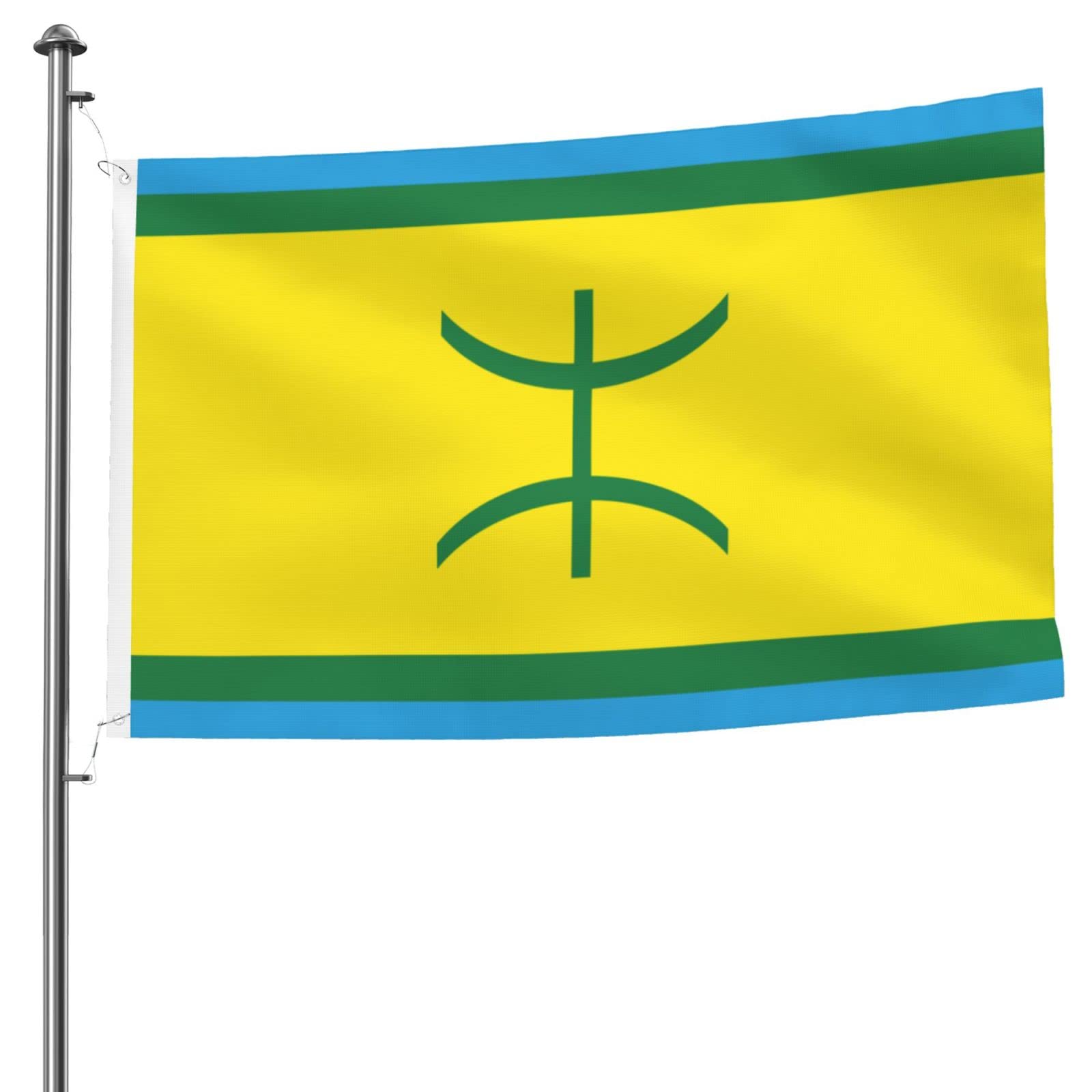 Amazon.com : POOEDSO Kabyle People Flag Flags 5x8 Ft Outdoor