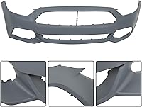 Vista 5 de Cubierta del parachoques delantero imprimado reemplazo para Mustang excepto Shelby modelo 2015 2016 2017