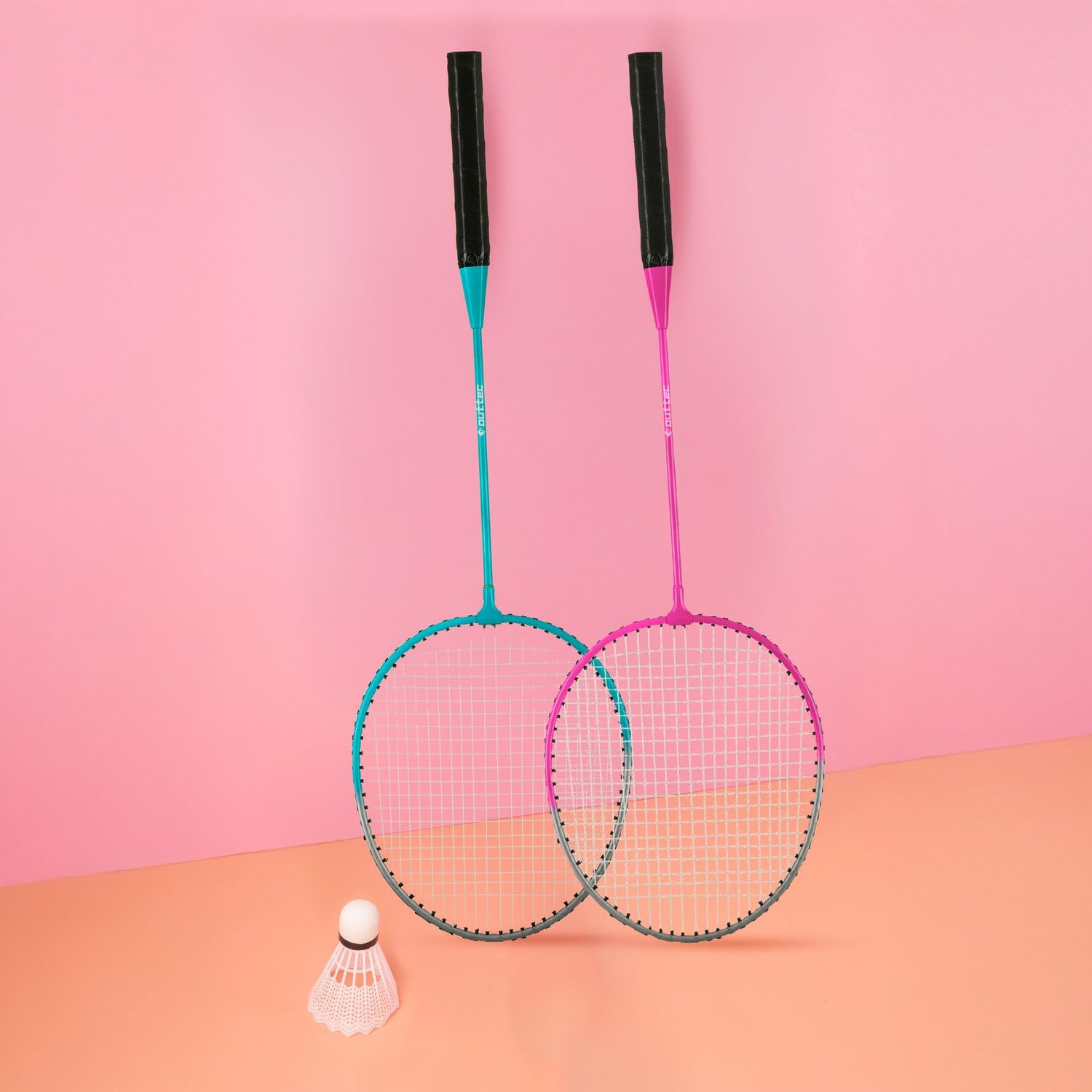 Set de Bádminton 2 Raquetas 1 Volante para Niños y Adultos