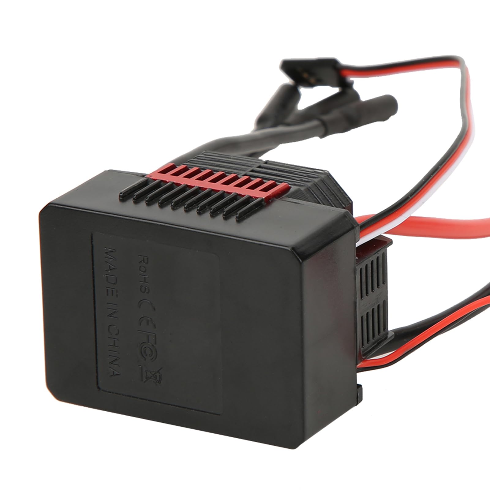 SURPASS 45A Wodoodporny, odporny na kurz elektryczny regulator prędkości ESC RC Akcesoria do samochodów 1/10 Bezczujnikowy silnik bezszczotkowy Czerwony Czarny 51,5 x 38,5 x 38,5