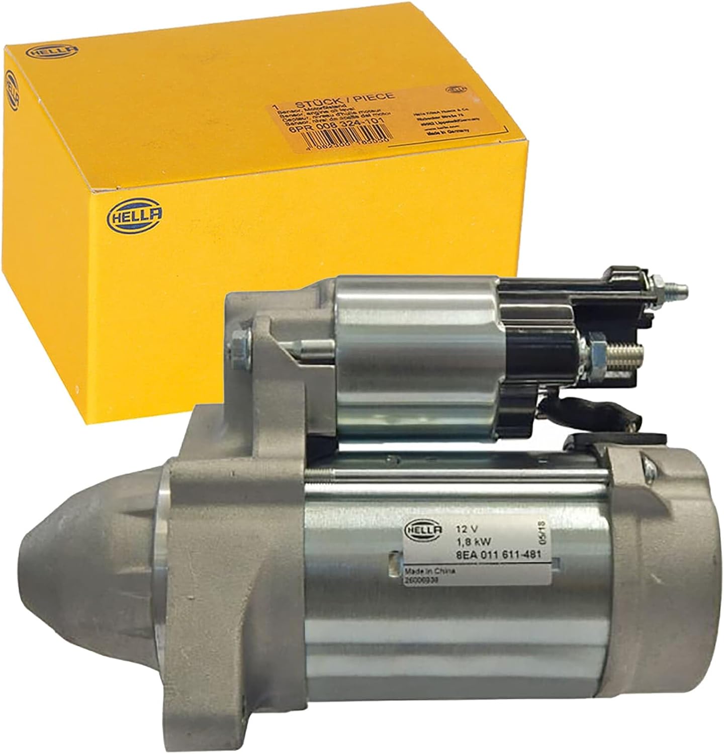 HELLA 8EA 011 611-481 Starter - 12V - 1.8kW