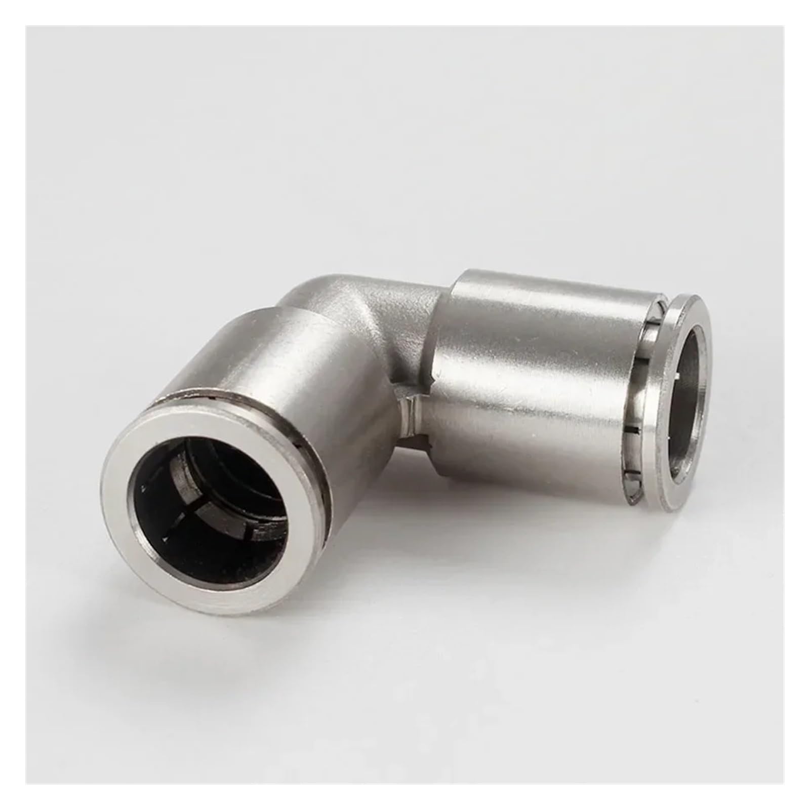 AARTERZZA Pneumatic 4mm 6mm 8mm 10mm 12mm 14mm 16mm Elbow Nickel Plated Brass Push in Quick Connector Release Air Fitting Plumbing(16mm)