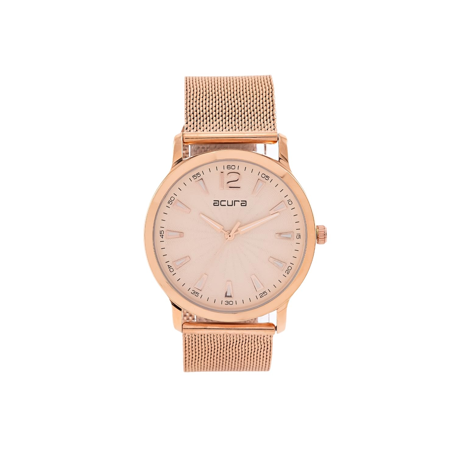 Acura Analog Watches Wrist Watches for Men Rosegold with Bracelet Chain Strap (B0CVDT2GCK) Amazon Price History, Amazon Price Tracker