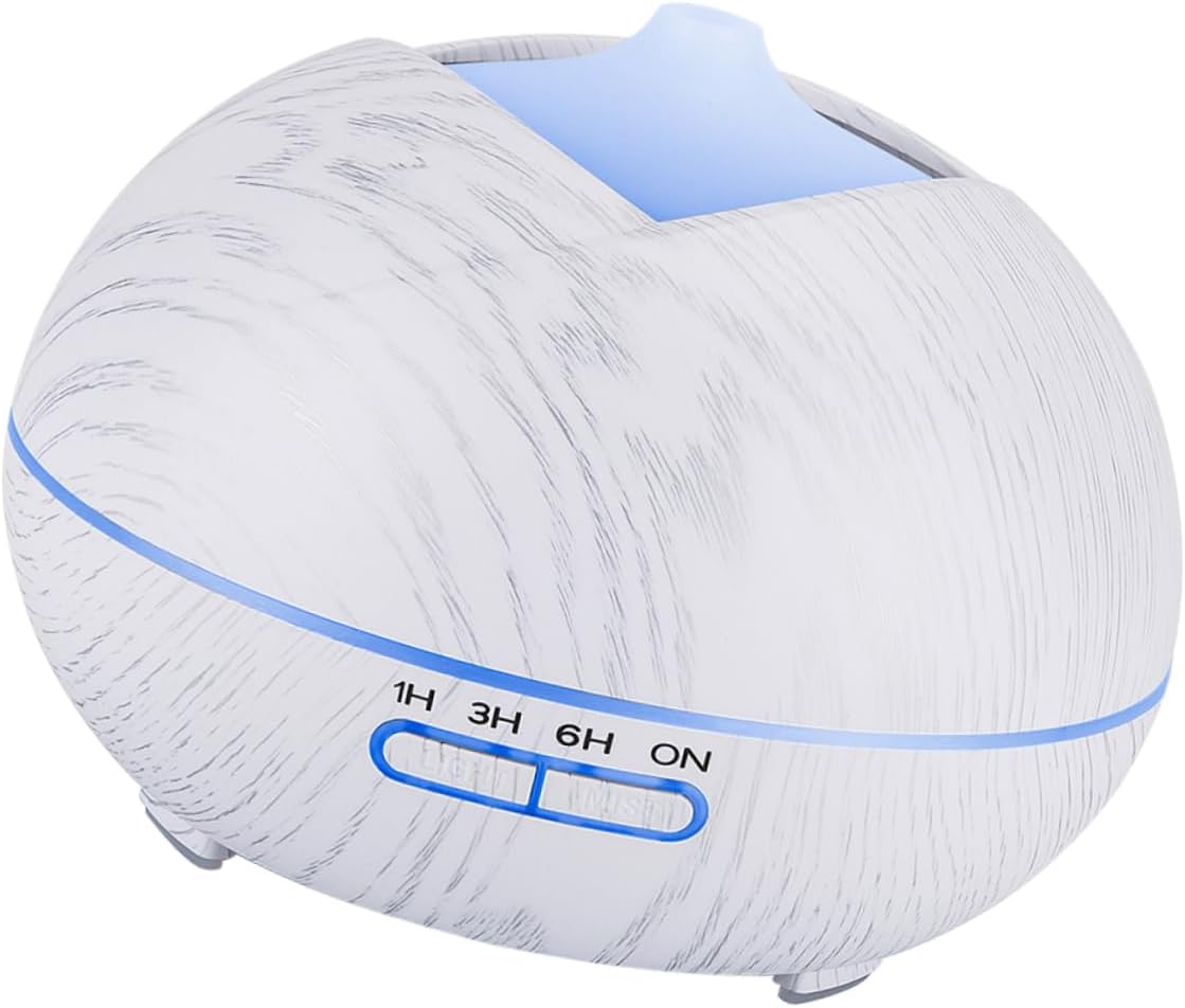 Aroma Humidifier with LED Lights Remote Controlled Essential Oil Diffuser for Home Yoga Spa Soothing Colors Brightness Capacity Mist Diffuser