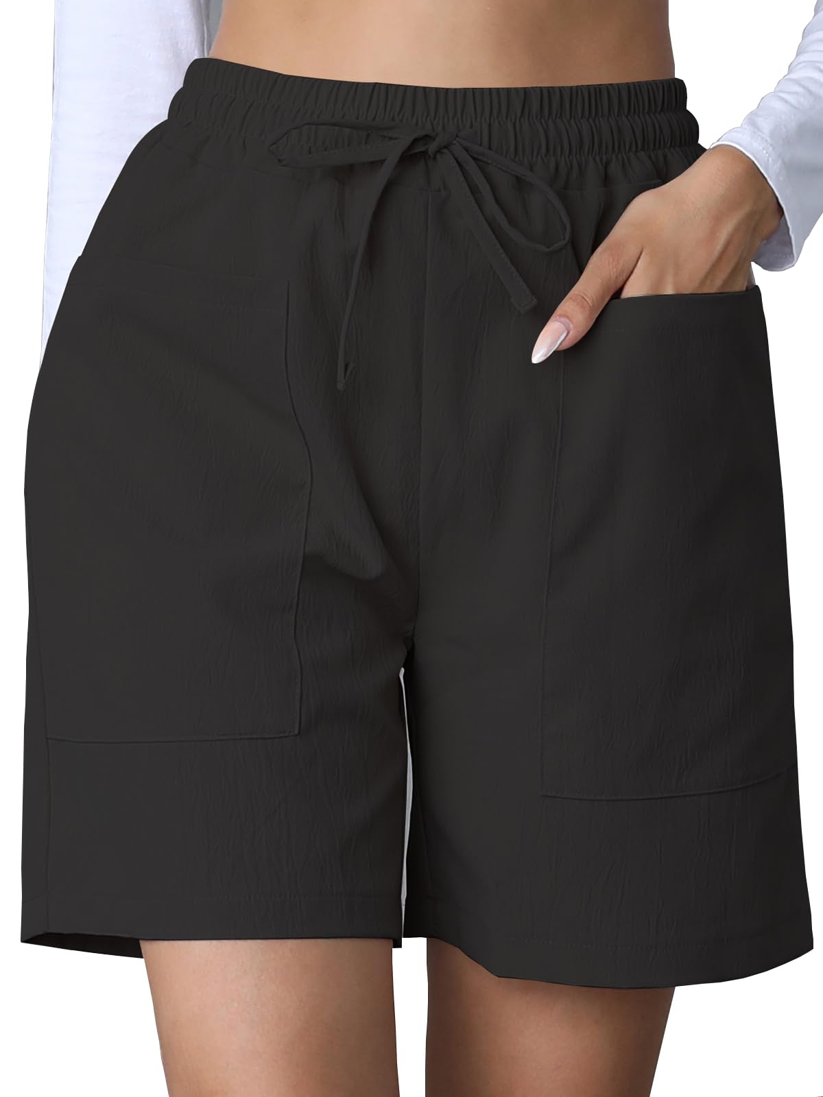 Vcindai Damen Sommer Shorts Kurz Hose Bermuda Short Sporthos