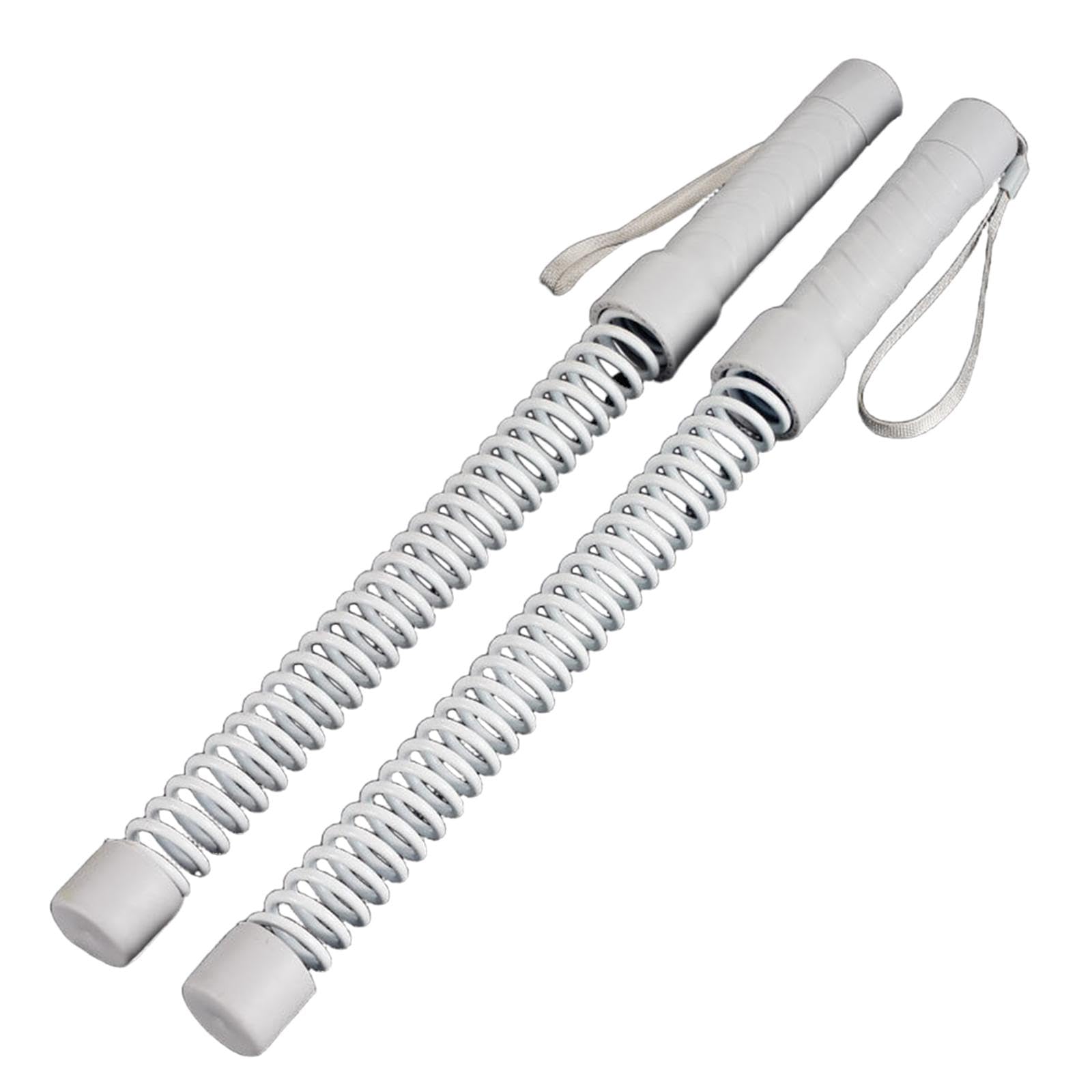 2 Pieces Fitness Ropeless Battle Ropes Equipment Workout Sticks for Home Gym Gray | Sports Equipment | Outdoor Sports Gear | Exercise Gear-image-48