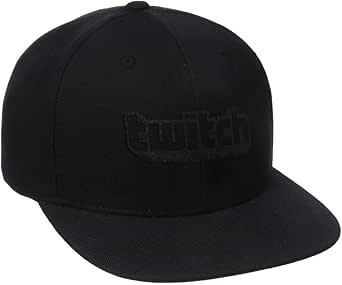 Twitch Logo Baseball Cap Black
