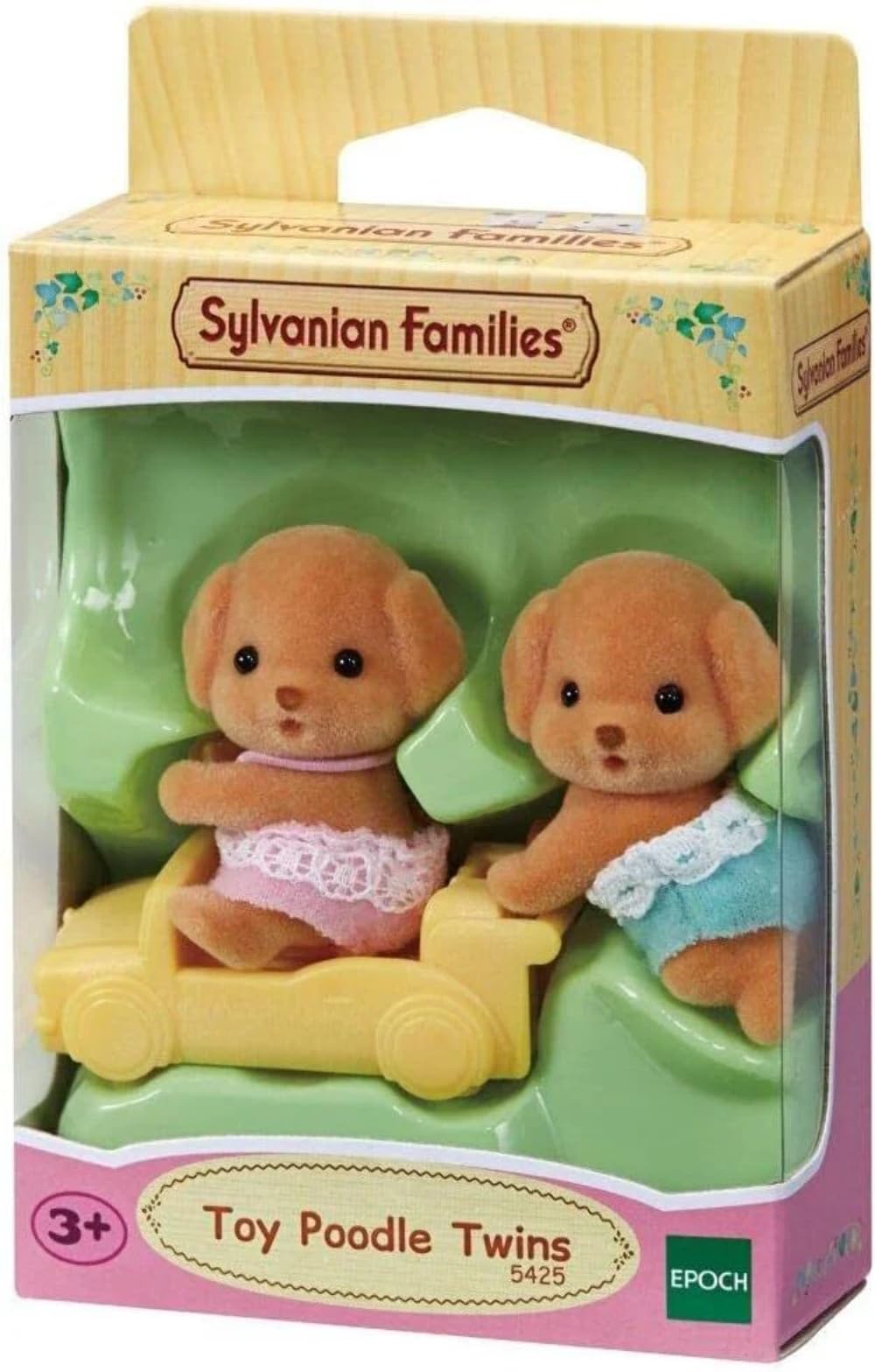 Sylvanian Families Toy Poodle Twins, White