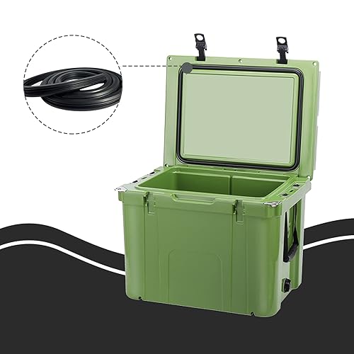 Miniatura 7 de Repuesto de junta de tapa de enfriador de 8 pies para enfriadores YETI de 70 cuartos o 110 cuartos de galón, accesorios para enfriador, correas de