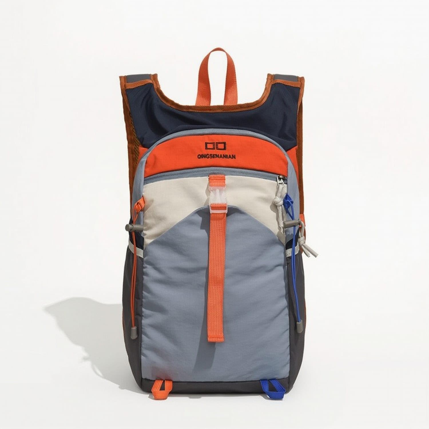 Sporty Outdoor Backpack Multi-Compartment Hiking Backpack Long-Lasting Travel Daypack Roomy for Hikers, Travelers, Commuters, Weekend Trips, Commuting, Gray-picture-26