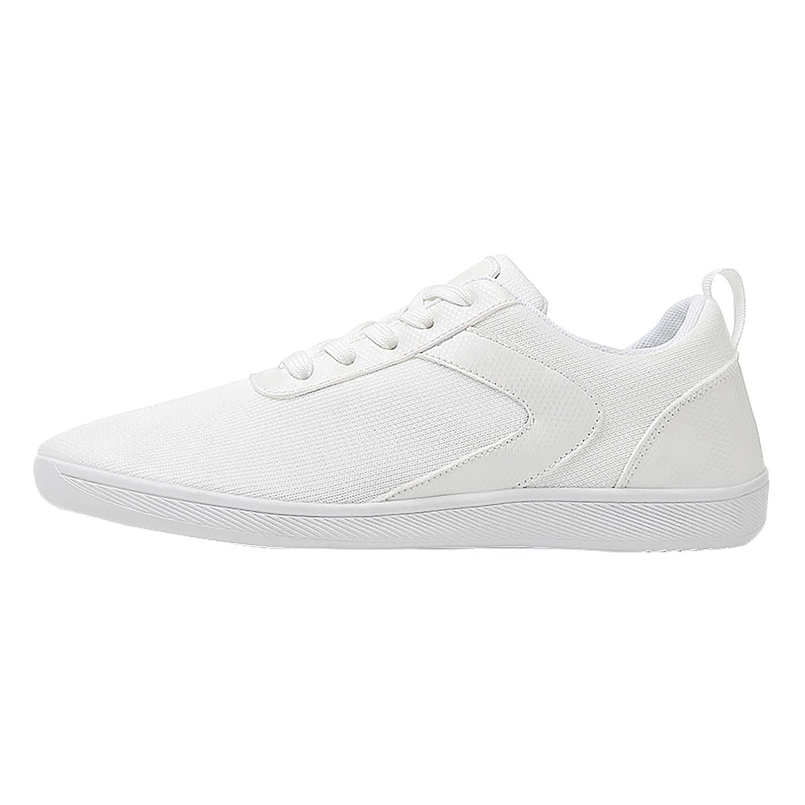 Scarpe da Ginnastica da Donna Comode Leggere Sneakers Bianche Donna | Calzature Atletica in Tessuto Sintetico per Camminata Nordica Scarpe Ginnastica Concezione Ergonomica Fibra Ecologica