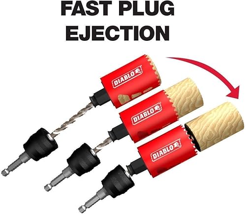 Miniatura 3 de Freud Diablo - Sierra perforadora (9 piezas)