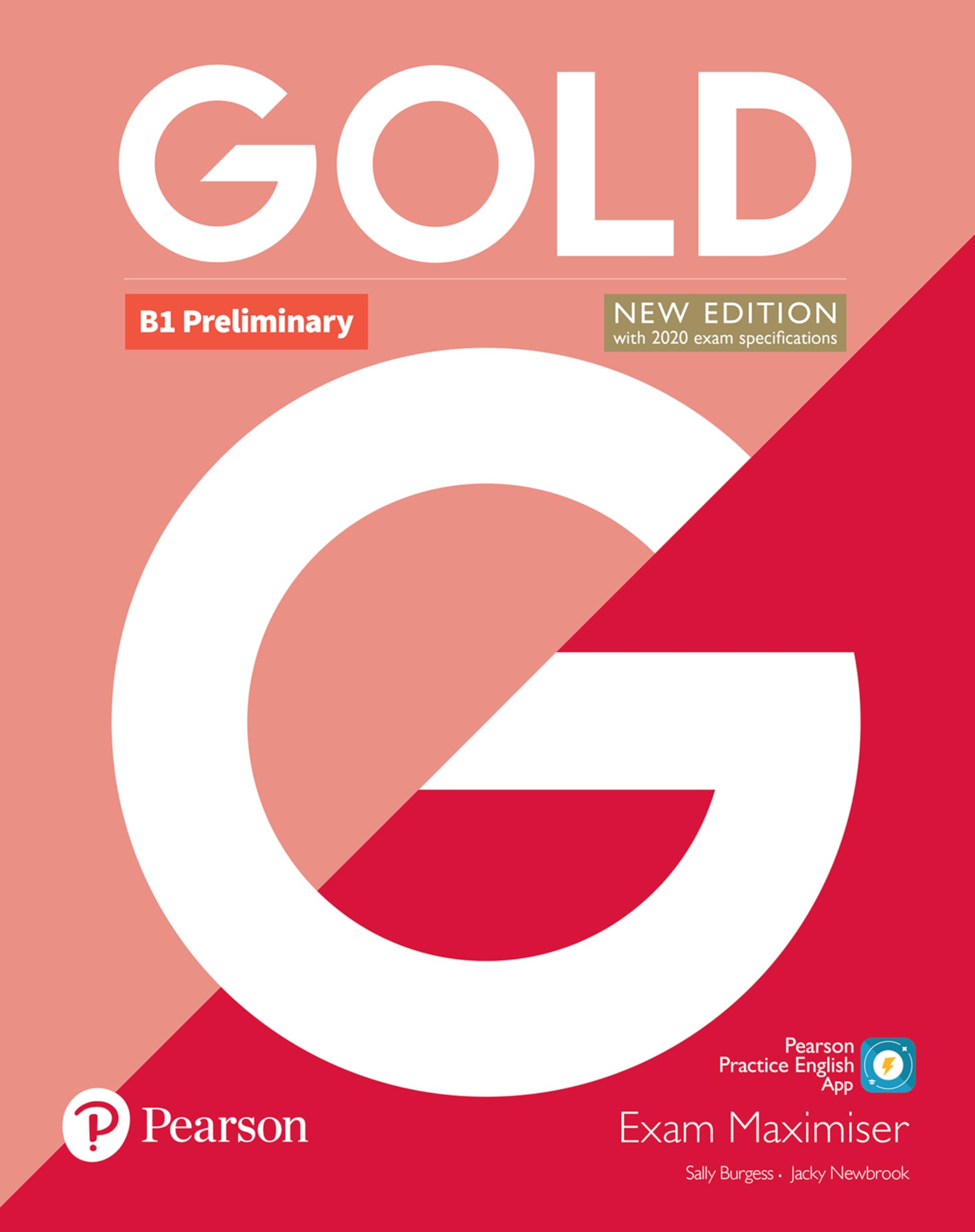 Gold B1 Preliminary New Edition Exam Maximiser by Sally Burge... - 9781292202358
