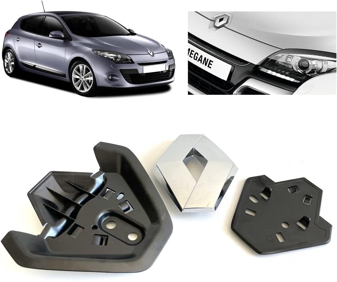 Emblema de diamante para la parrilla frontal Megane MK3 Fase I 628900021R