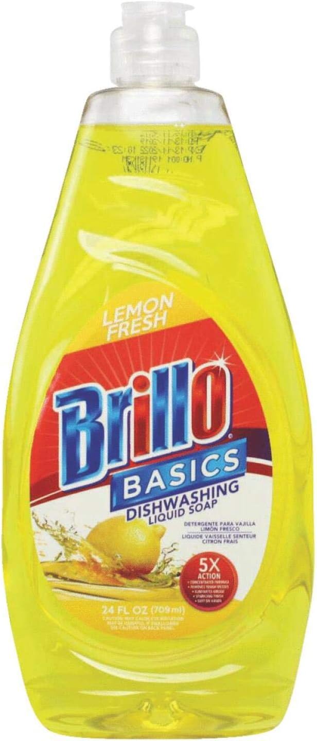 BRILLO Dish Lemon Detergent Dishwashing Liquid Dish Soap