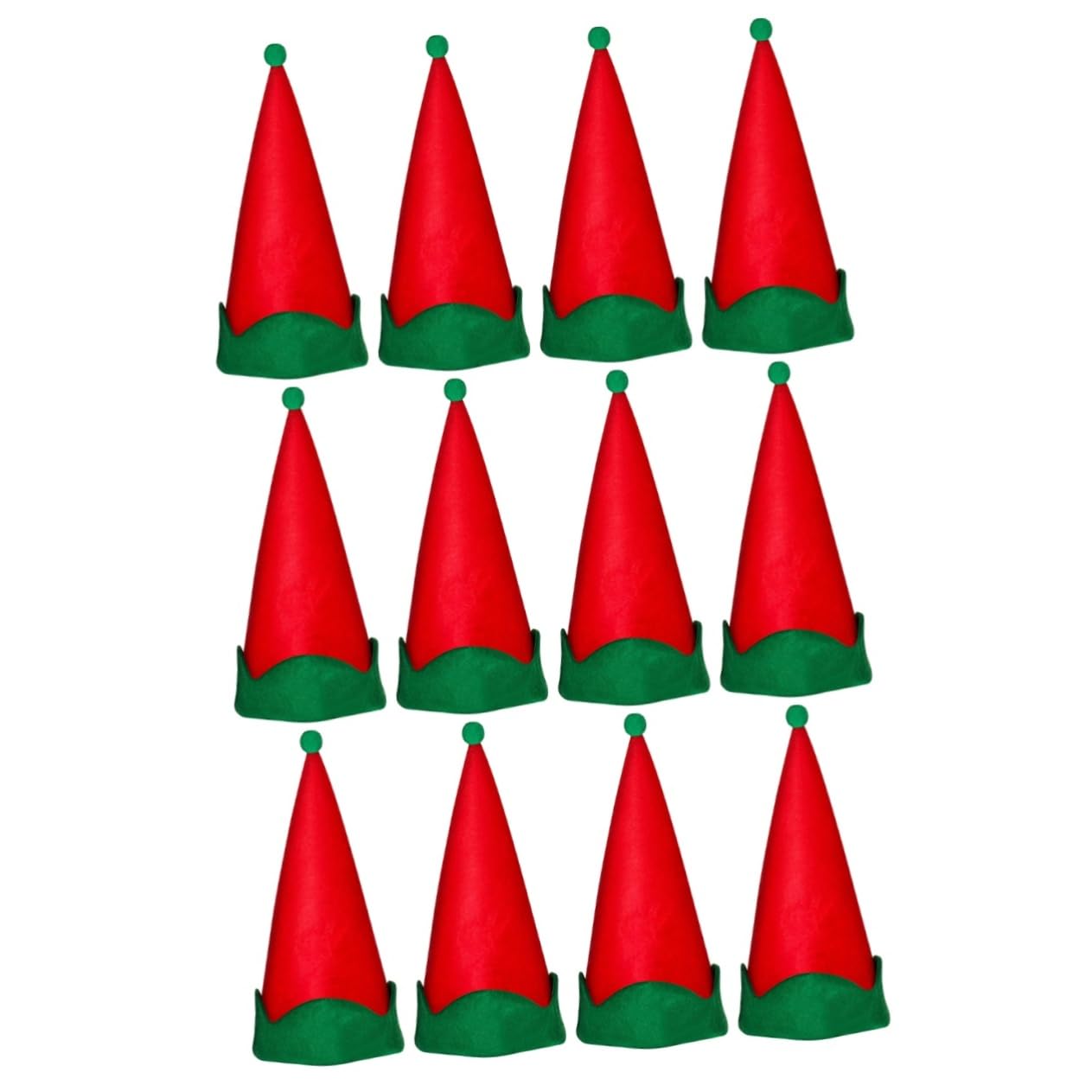 PRETYZOOM 12piezas Sombreros Divertidos De Navidad Gorro De Fiesta Para Celebraciones Accesorio Temático Para Navidad y Año
