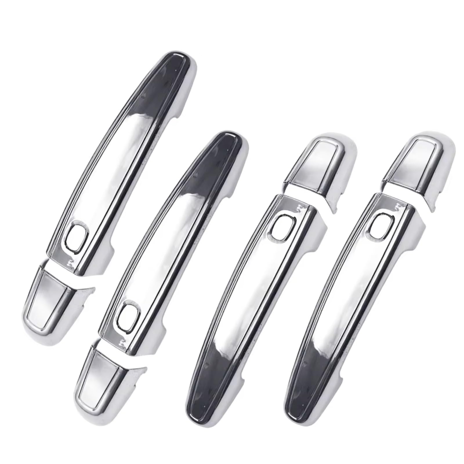 JJRFVBGT Door Handle Trim Compatible with Chevy for Malibu 2016 2017 2018 2019 2020 2021 2022 Chrome Silver Front Rear Car Exterior Door Handle Cover