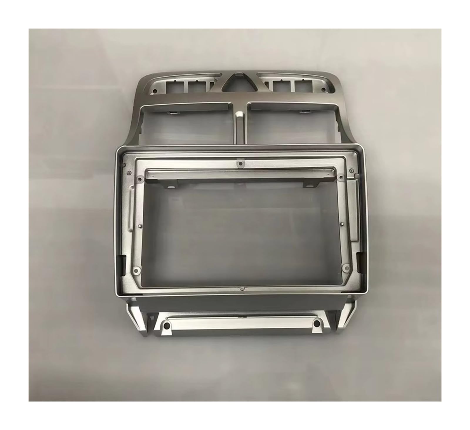 Carcasa Marco Radio Coche Adaptador Conexión Audio Marco Coche Kit Embellecedor Tablero Radio Panel Facia 9 Pulgadas 1 DIN para Peugeot 307 307CC, 2002-2013