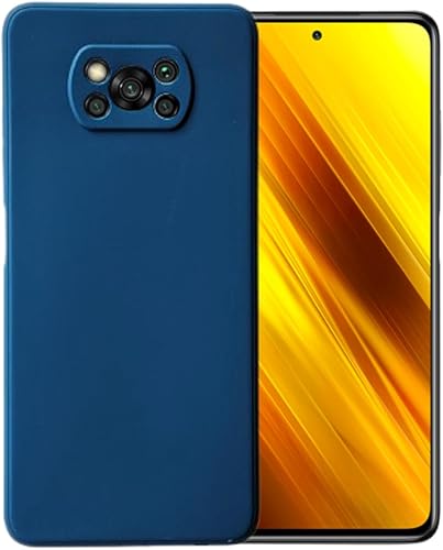 Miniatura 6 de Compatible con Xiaomi Poco X3 o X3 Pro o X3 NFC de gel de silicona líquida suave para teléfono celular, funda trasera básica (verde menta)
