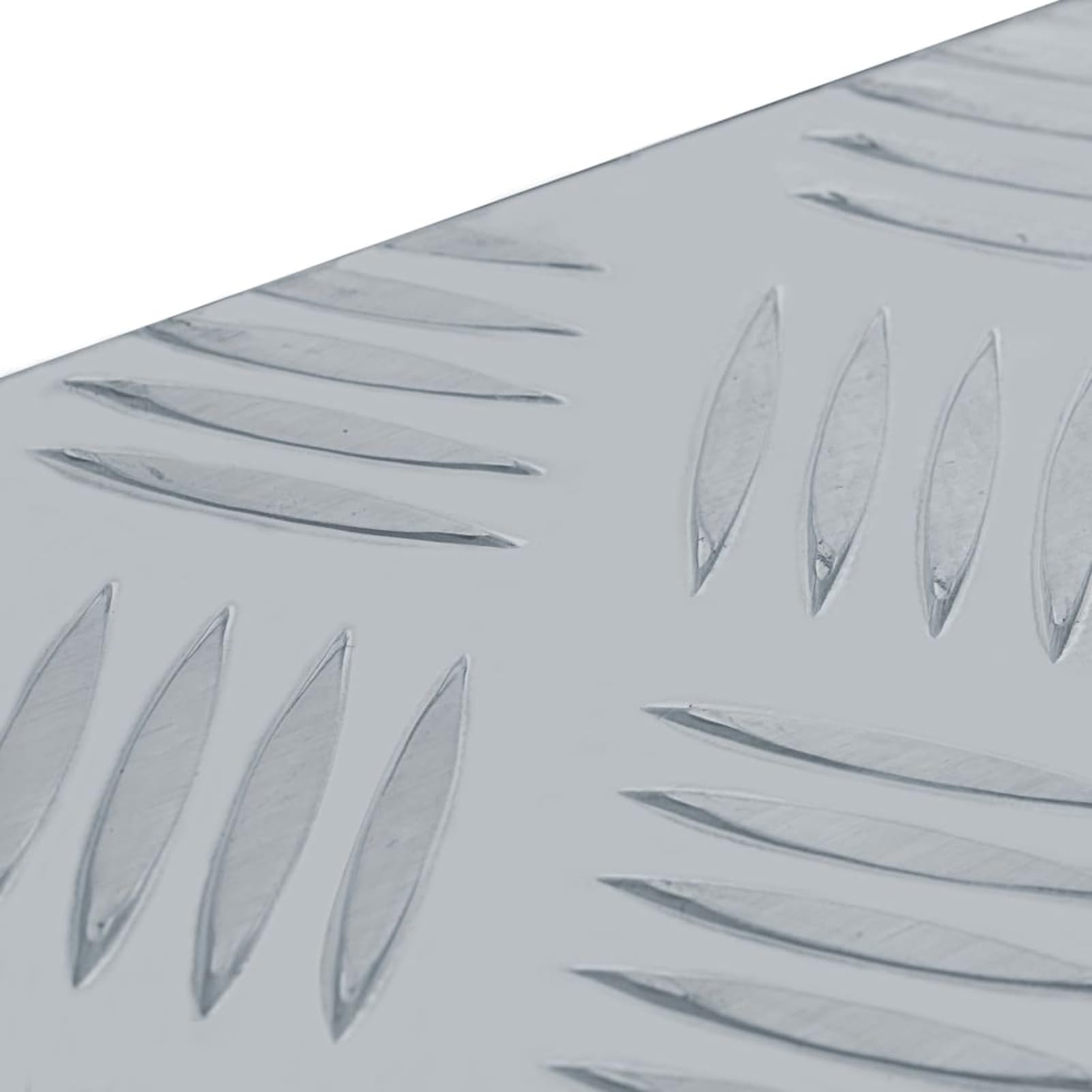 ShGaxin Aluminiowa skrzynka 80,5x22x22 cm srebrna, metalowa skrzynka narzędziowa, skrzynka narzędziowa, aluminiowa skrzynka 142937