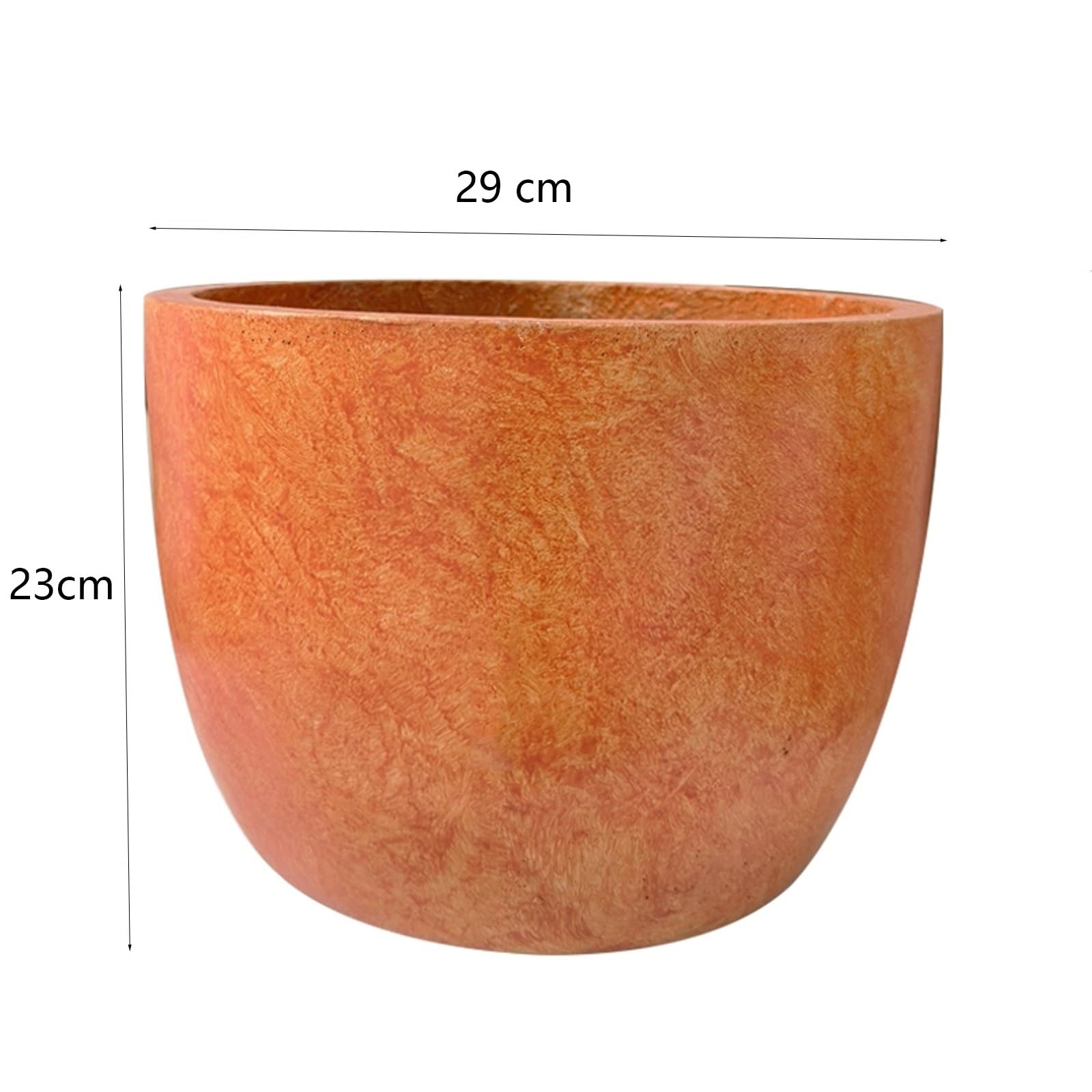 macetas para plantas Okrągłe doniczki na kwiaty i rośliny nadają się do sadzenia roślin doniczkowych i ogrodowych, takich jak rośliny wężowe i zioła dla Domu Ogrodowego
