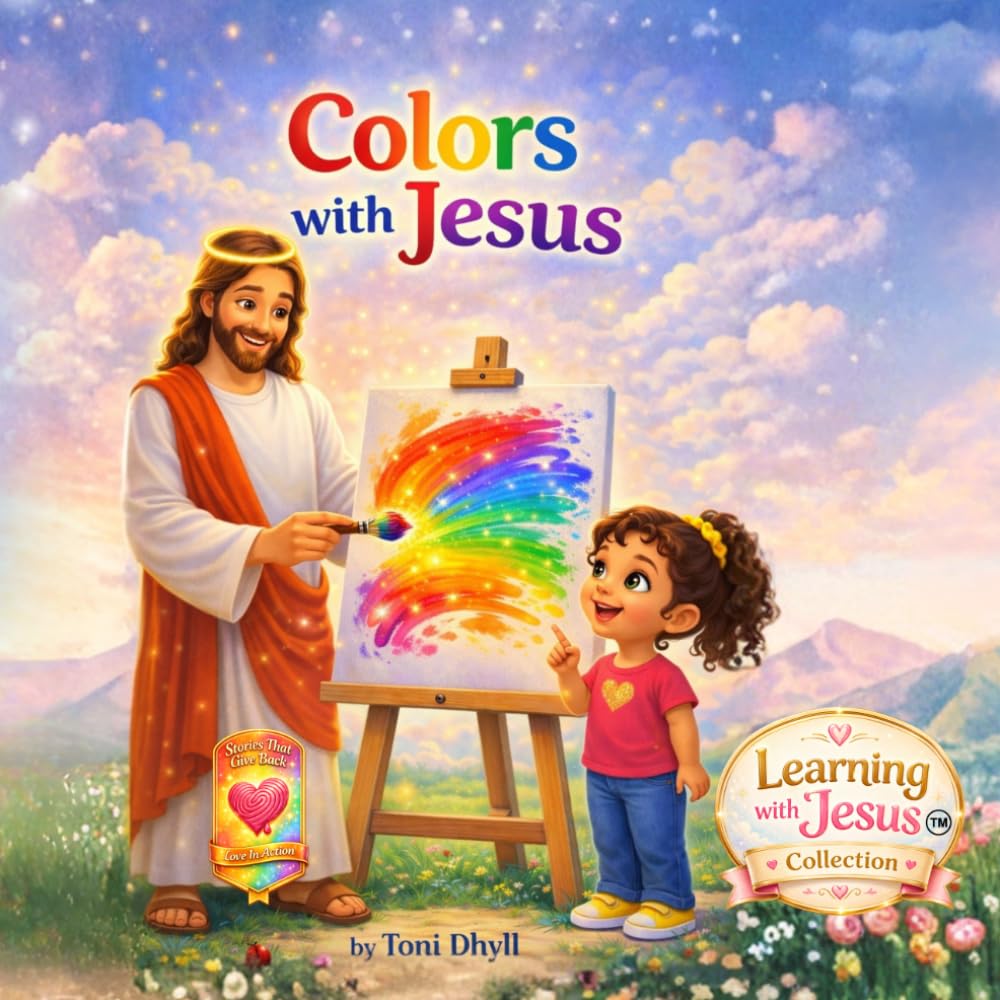 Colors with Jesus: A Christian Children’s Book About Colors, Faith, and God’s Beautiful World for Toddlers and Preschoolers (Learning with Jesus Collection)