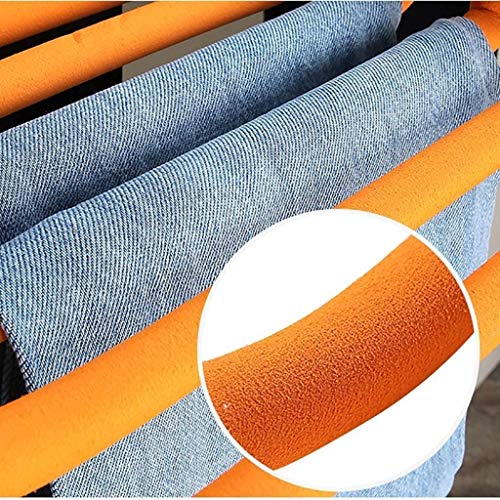 Rangement dressing efficace avec ce porte-pantalons orange 47 cm
