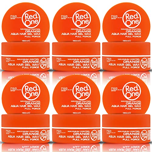 Red One Orange Aqua Hair Gel cire coiffante fixation forte et brillance