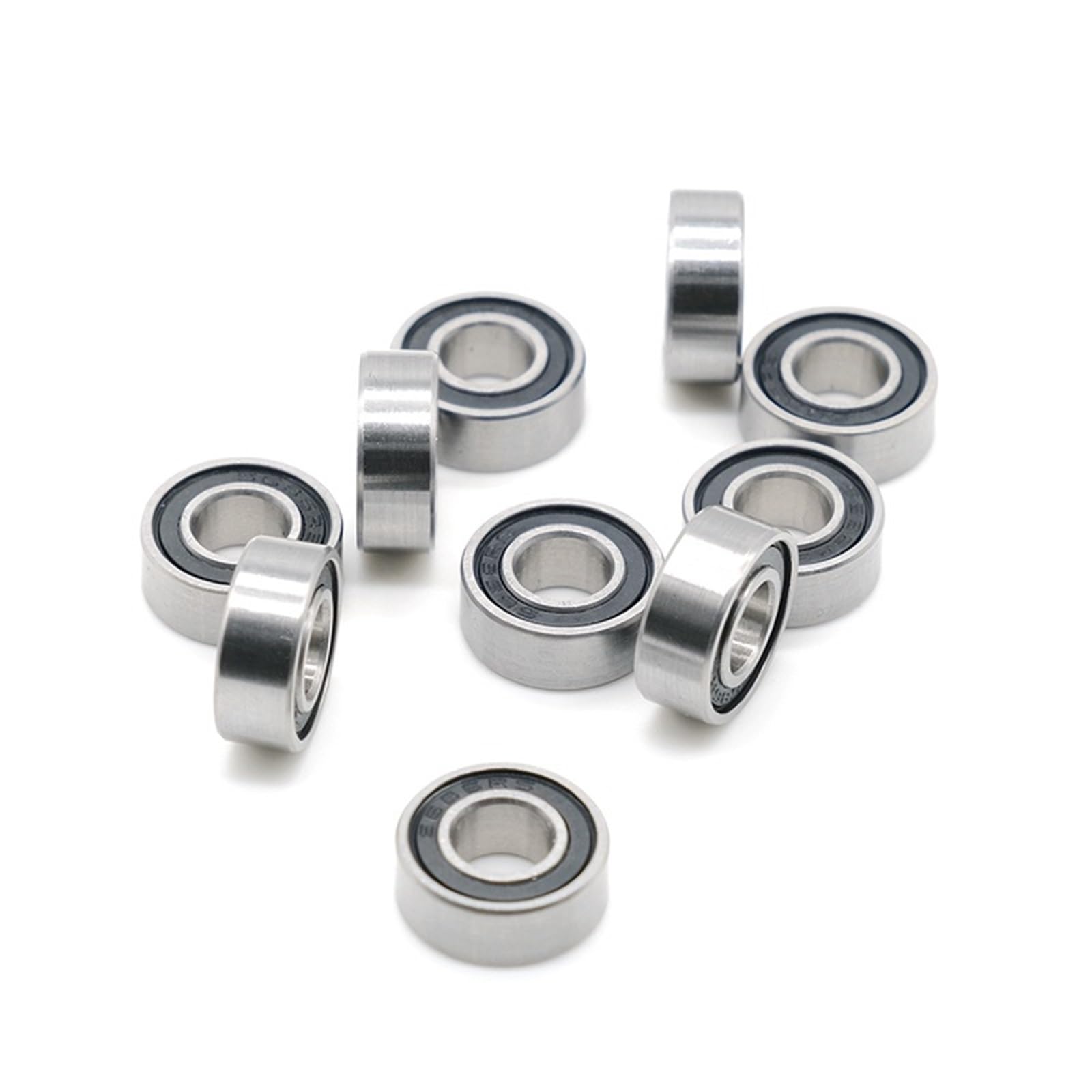 Cojinete 698-2RS 8x19x6 mm Cojinetes de bolas en miniatura 698RS 10 piezas