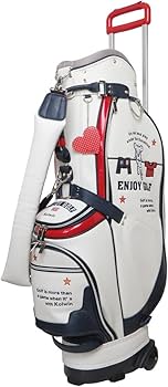 Kolwin ゴルフバッグ ネイビー/ホワイト/レッド Kolwin ゴルフバッグ