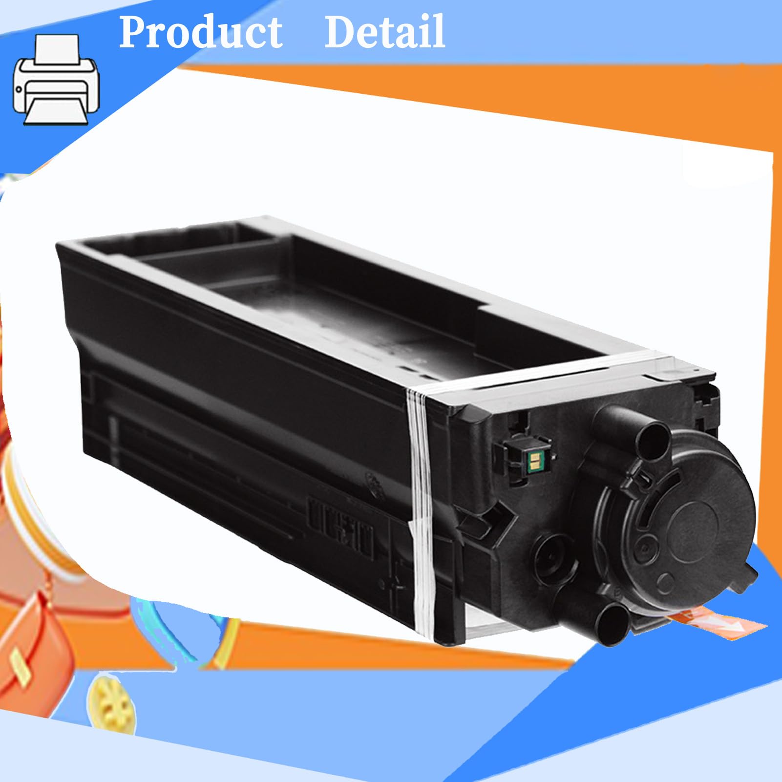 Cartuccia toner W9250MC compatibile con X57945dn yellow | Compatibile con W9251MC, W9252MC, W9253MC. Per LaserJet Enterprise Flow MFP X57945dn. Toner di ricambio di alta qualità