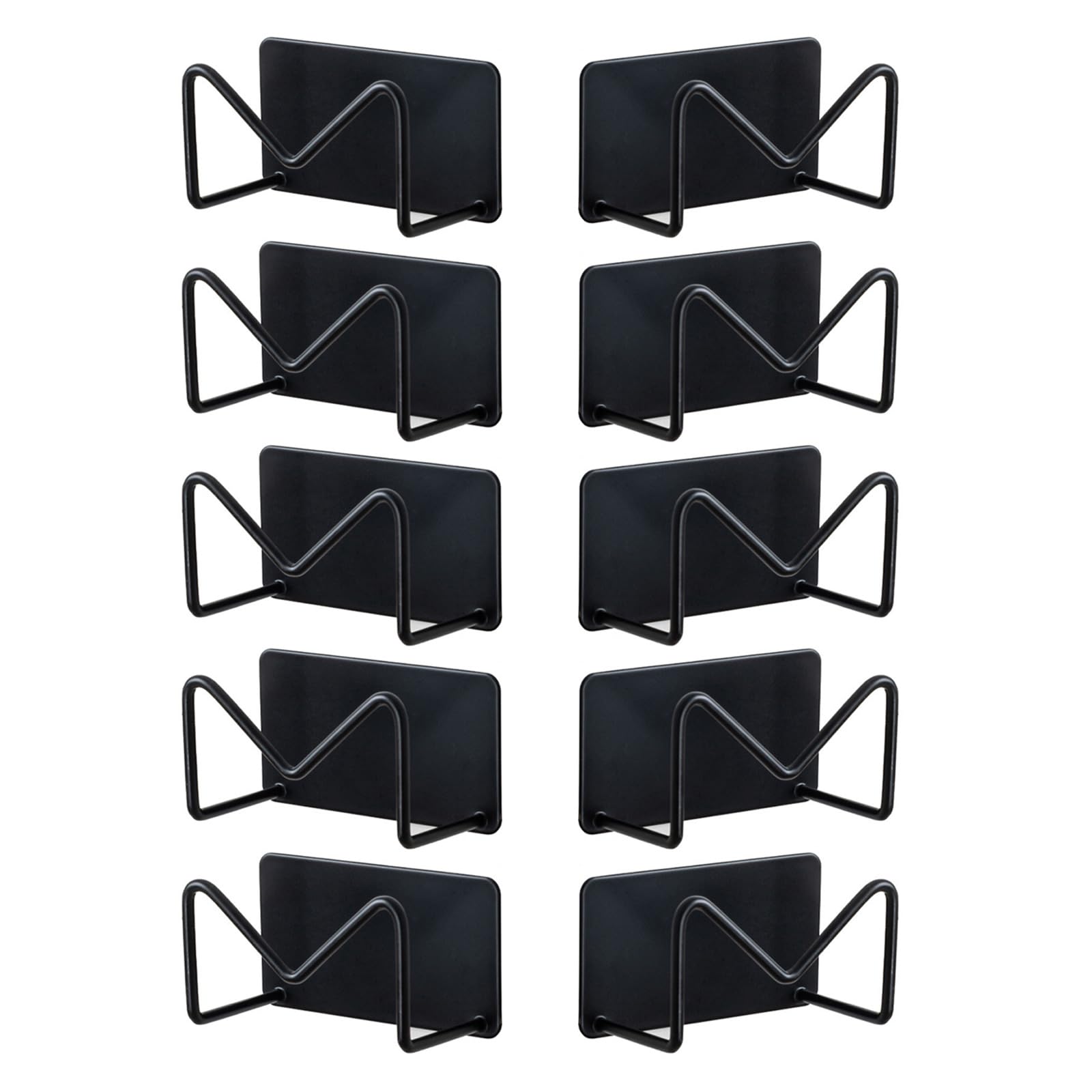 YWLUUOO Of 10 Strong Stainless Steel Sponge Rack Easy Install Kitchen Storage Solution for Dishing Cloths and Brushes Denial Drill Kitchen Planner