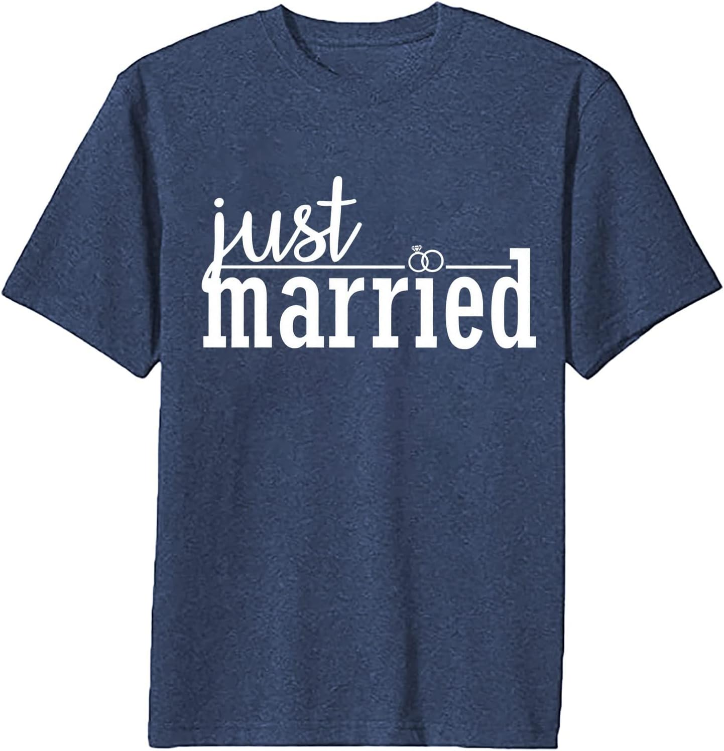 Matching Couples T-Shirt for Husband and Wife Just Married Shirts Wedding Honeymoon Shirts Casual Short Sleeve Tops - Image 5