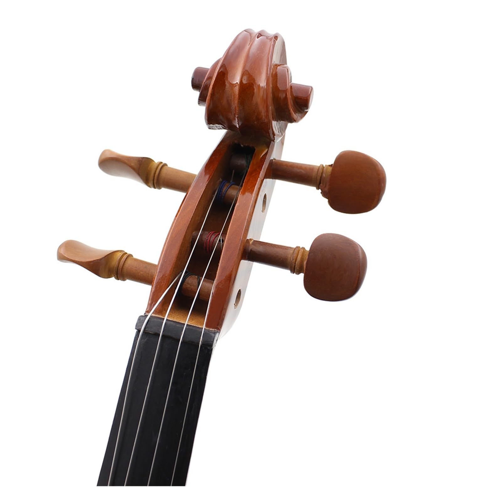 Geige 4/4 Volle Größe Violine Massivholz Fichte Panel Akustische Violine Geige Mit Fall Bogen Anfänger Musikinstrument (Color : 3-4)