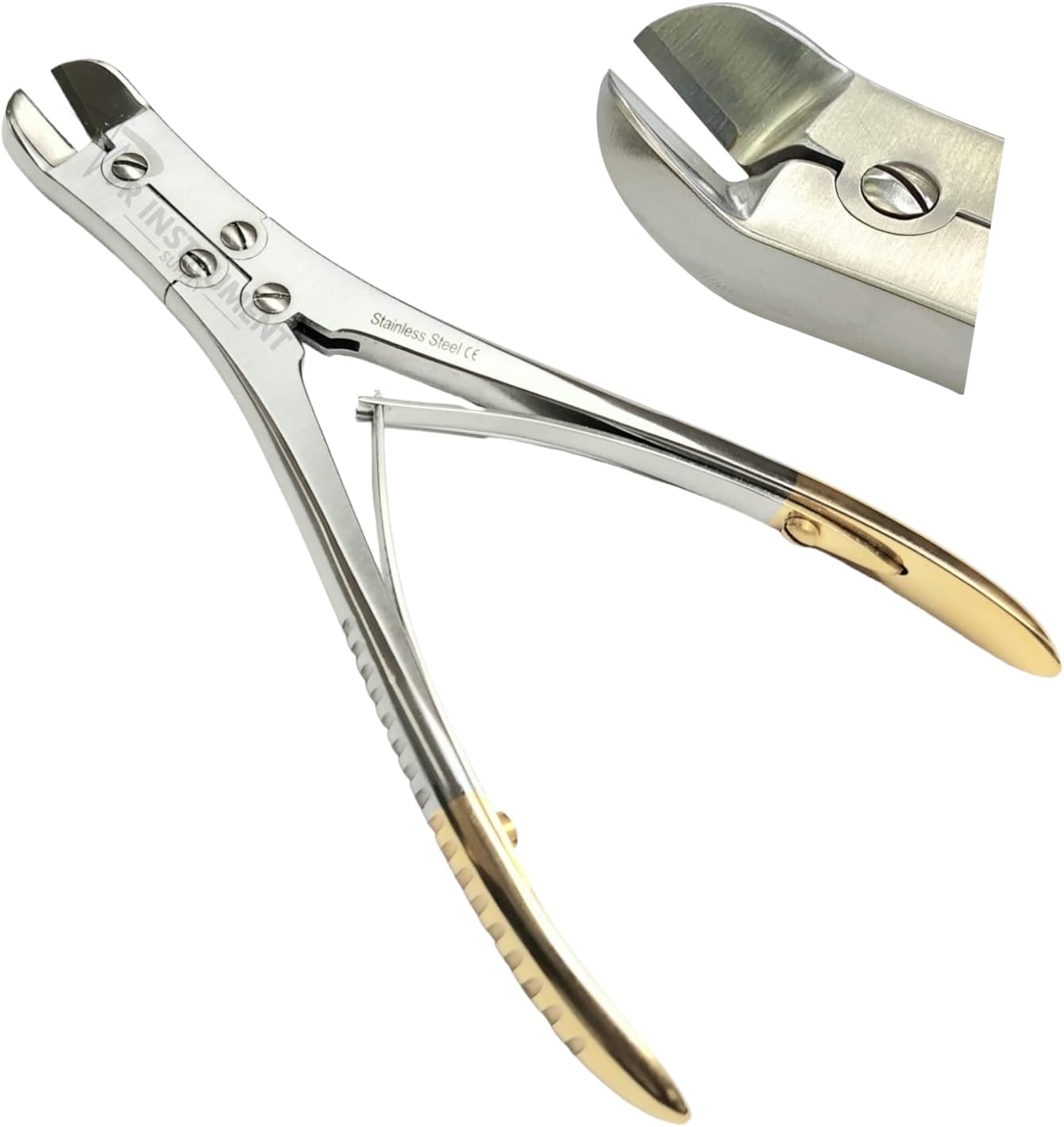 T/C Pin & Wire Cutter Surgical Orthopedic Curved Tools Pliers 7