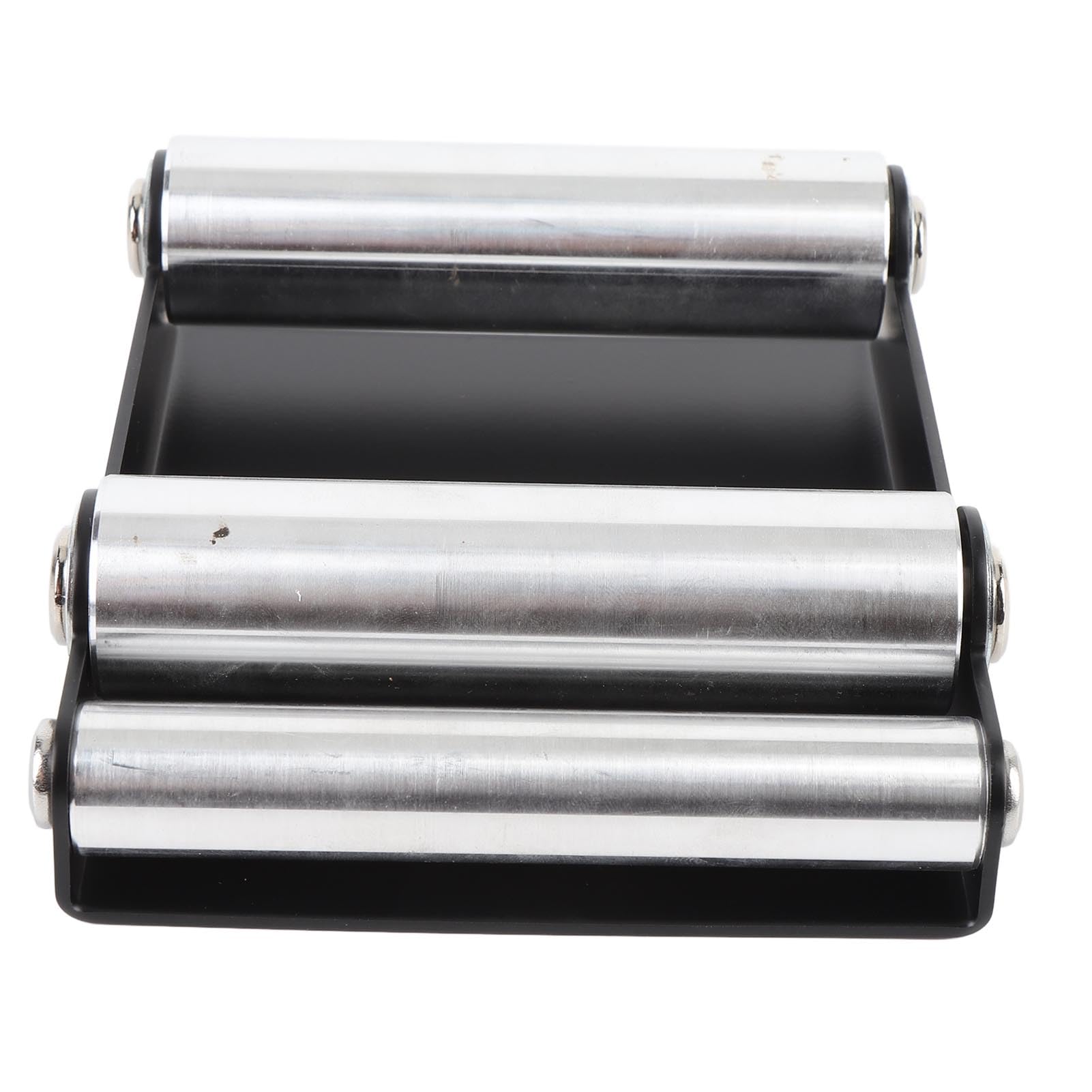 Stojak do czyszczenia kół motocykla Stojak z żelaznymi i aluminiowymi rolkami do smarowania łańcucha, do kontroli i konserwacji opon