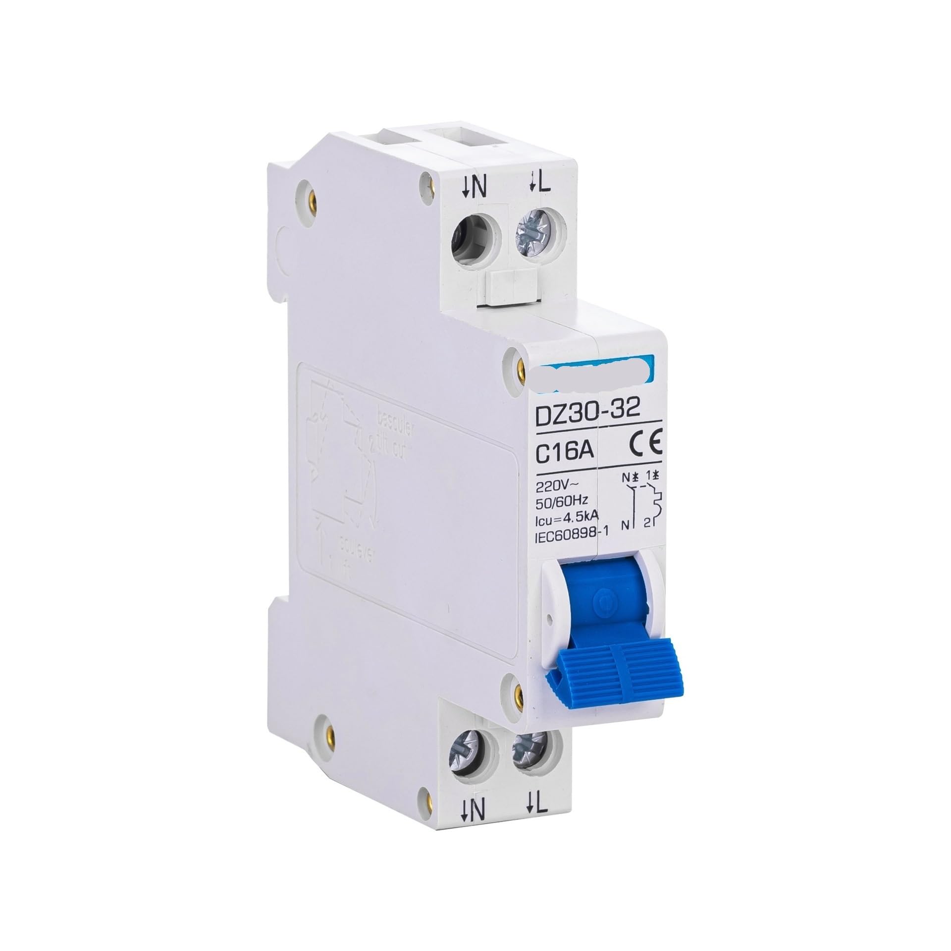 Interrupteur d'air DPN résout pannes surcharge court-circuit