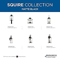 Vista 11 de Progress Lighting P560036-031 Squire Outdoor Negro 14.75x6.00x6.00