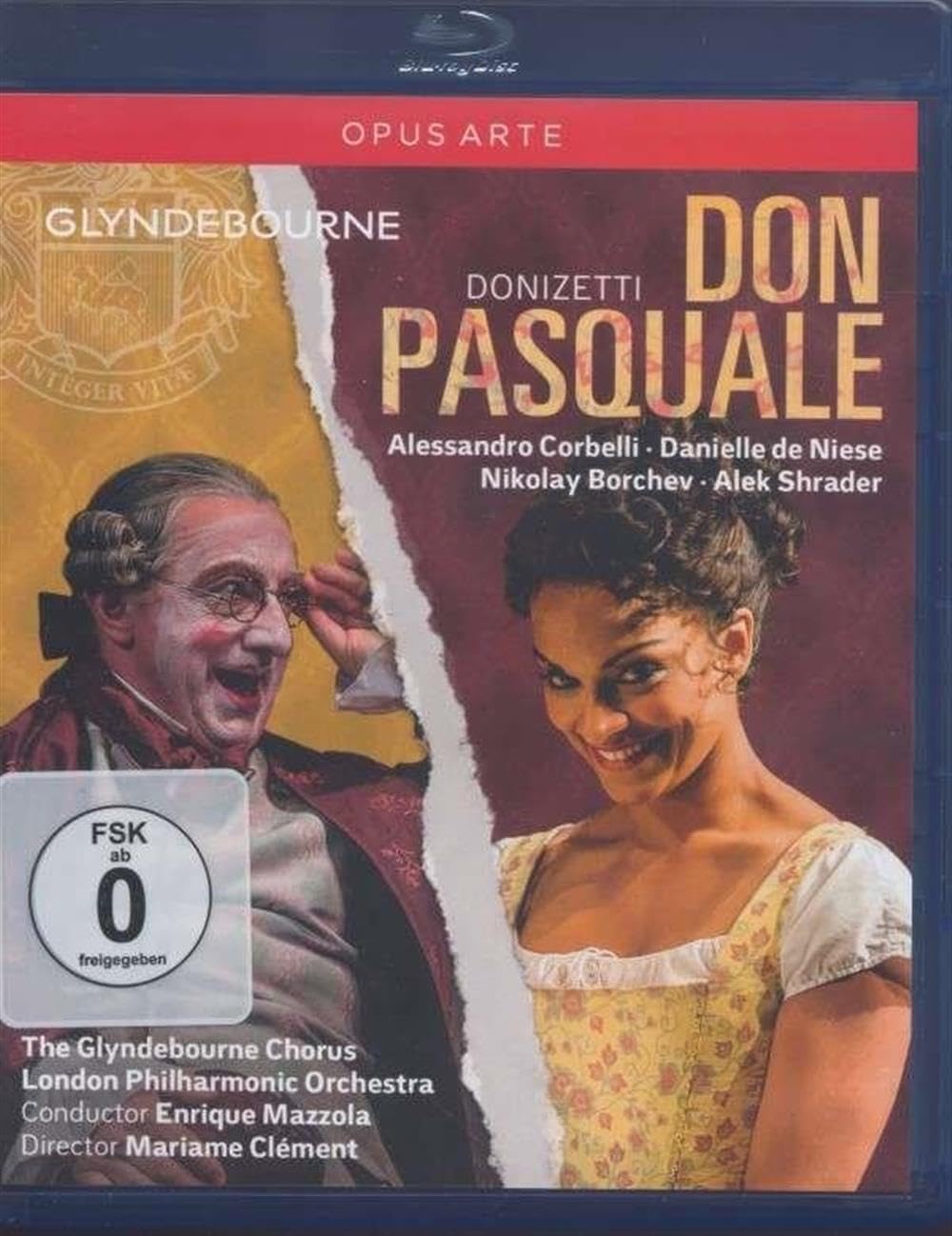 Donizetti: Don Pasquale [Blu-ray] [Region Free] [2014]