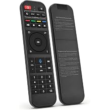 RC-200 Replacement Smart Bluetooth Voice Remote Control, Compatible with SuperBox S6 Max, S6 Ultra, S6 Pro, S5 Max, S5 Pro, Elite Ultra, Elite Pro+, S4 Pro, and S3 Pro