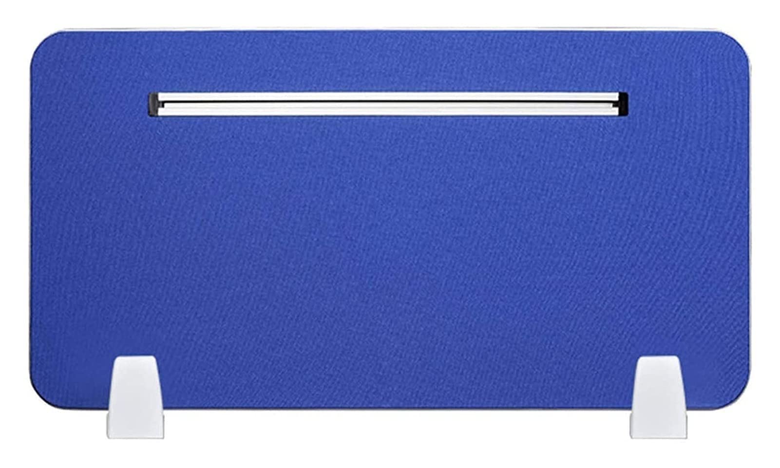 Bureau avec cloison acoustique bleue de qualité supérieure pour espace de travail professionnel