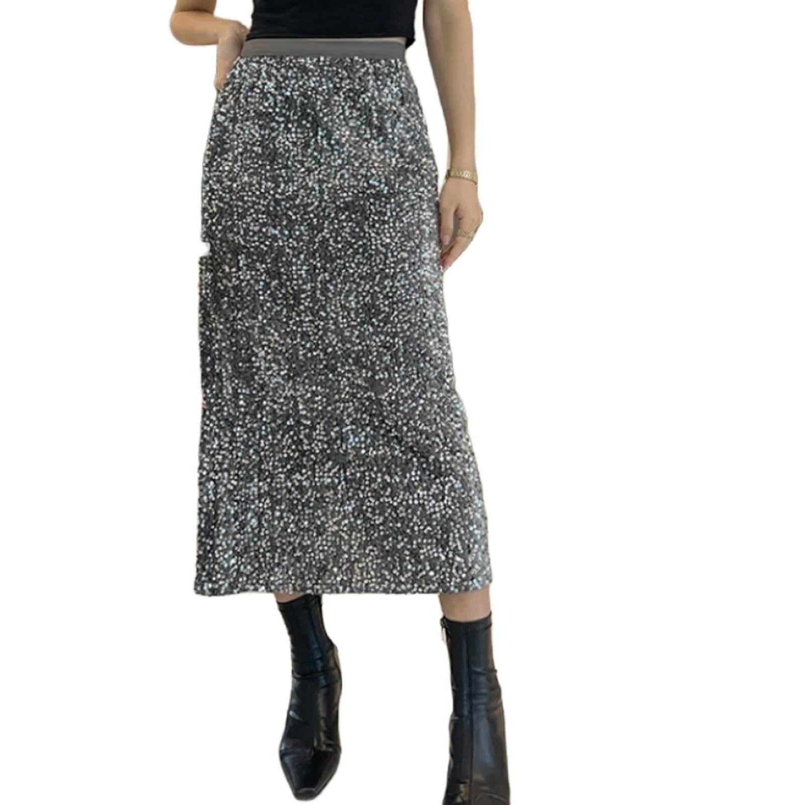 Spódnica Fashion Design Długie spódnice dla kobiet Na cały sezon Damska Casual Streetwear All Match Spódnica midi