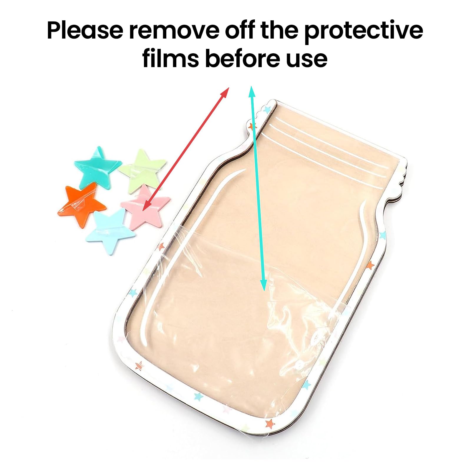 Bocal à Récompenses étoiles Pour Enfants - Système De Motivation, Lecture, Propreté, Responsabilité