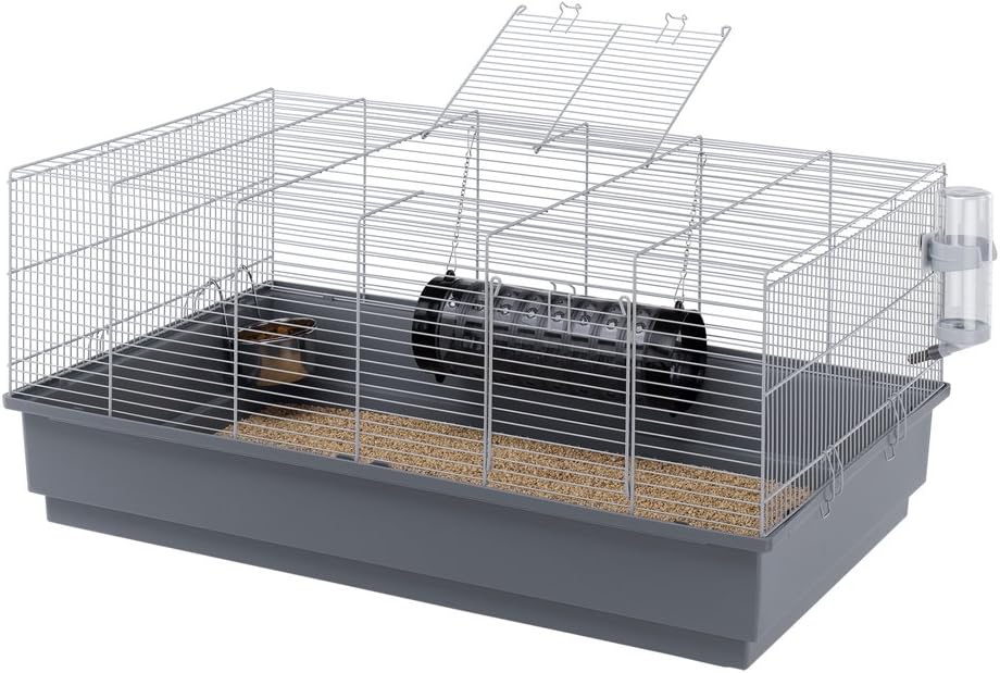 Ferplast Mary Rat Cage, 80 x 50 x 37.5 cm, Grey