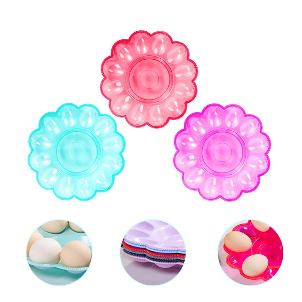 Home&you Eierplatte Bunis Ø18 Cm Keramik - Elegantes Tablett Für Teufels-Eier, Ostereier & Desserts
