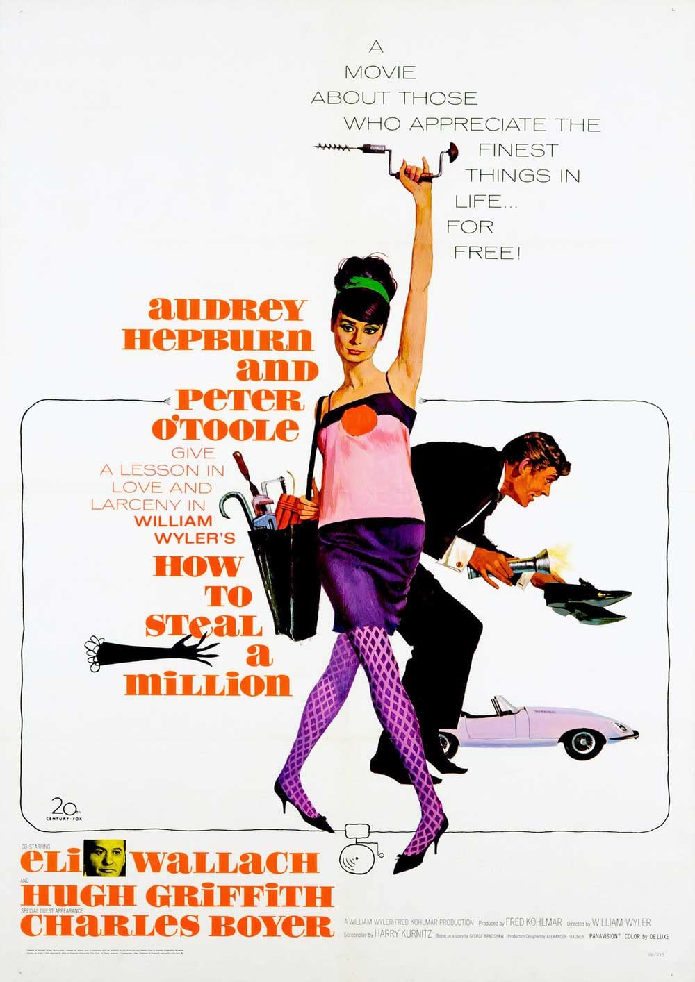 Omg Printing Audrey Hepburn How To Steal A Million Poster/Print/Picture Satin Photo Paper - A4-210Mm X 297Mm