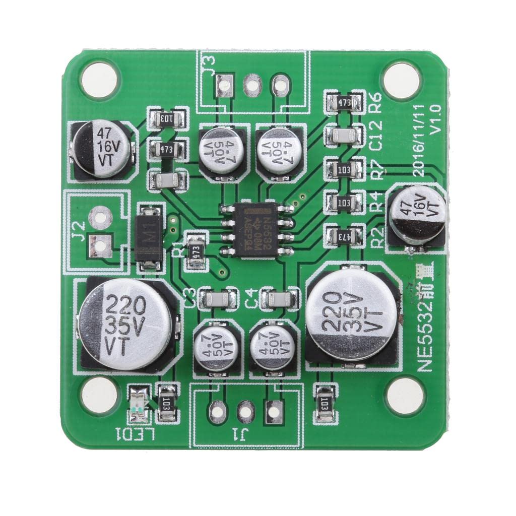 CLUB BOLLYWOOD® NE5532 Amplifier Module Board 4558 LM833 LT1057 AD827 OPA2604| Amplifier Parts & Components| Amplifier Parts & Components| Amplifier Parts & Components|1 Piece NE5532 Board-image-43