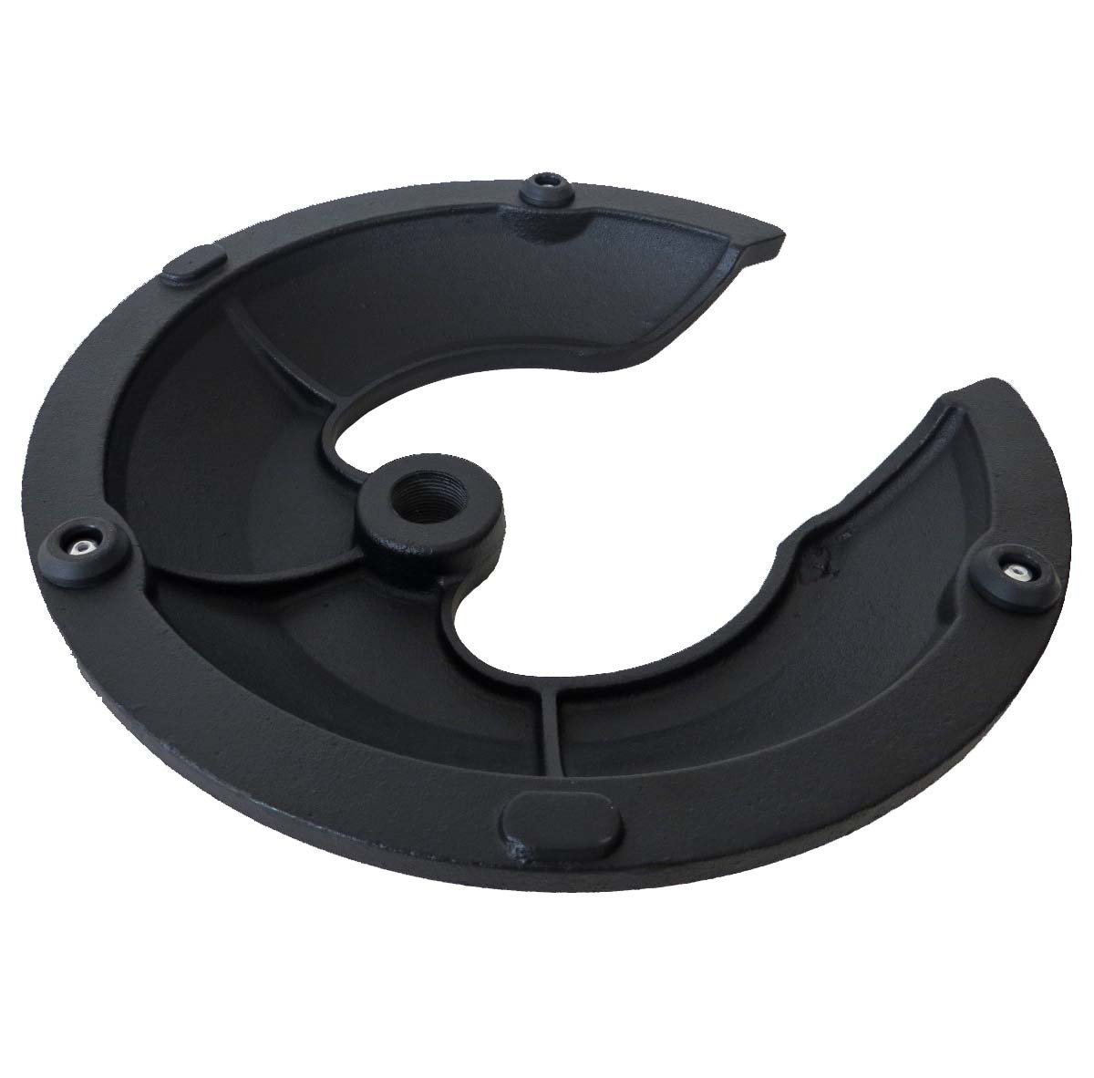 keepdrum MS096 - Soporte de micrófono recto extensible con base de hierro fundido + pinza universal para micrófono