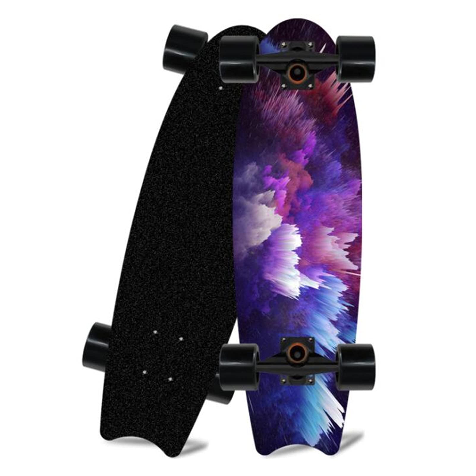 MSSugar Skateboards for Beginners, Complete Skateboard 26.35 x 8.5,7 Layer Canadian Maple Girl Skateboards for Boys Kids Teens Adults and Beginners Pro Skateboards (colorful)